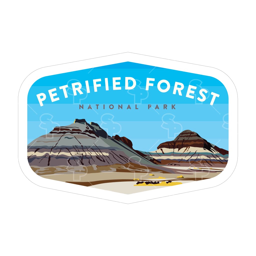1639 - Clean Np Badge Petrified Forest