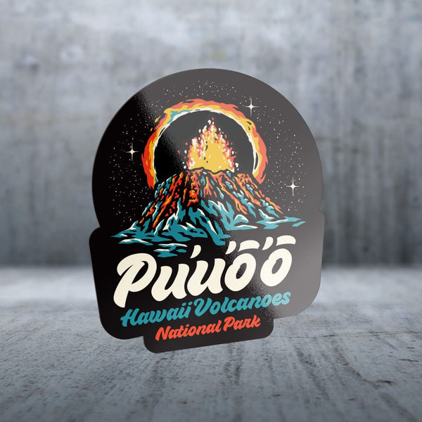 Sticker Pack | 16564 - Hawaii Volcanoes - Eruption Colors