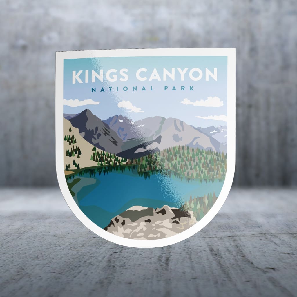 1668 - Clean Np Badge Kings Canyon