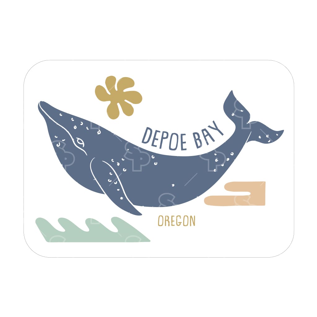 16738 - Blue Whale Pastel Patch