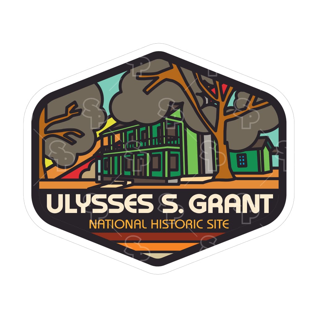 Sticker Pack | 16822 - Rainbow Badge - Ulysses S. Grant