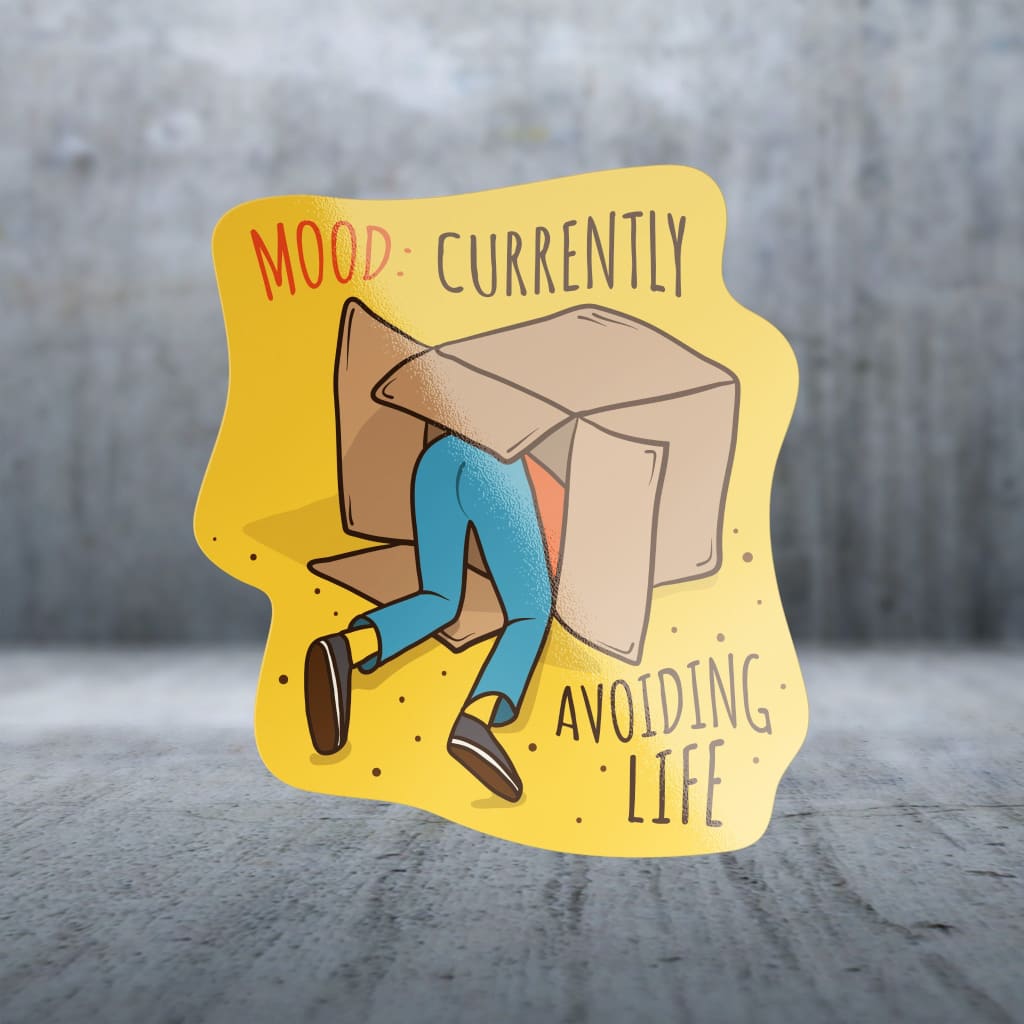 Avoiding Sticker Sticker Pack | 17123 - Sayings - Avoiding Life
