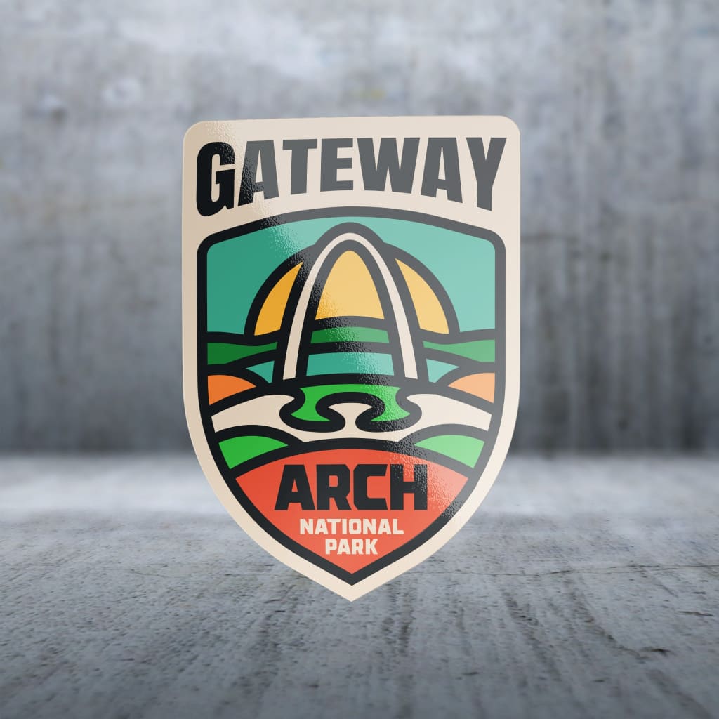 Gatewa Sticker Sticker Pack | 17200 - GE Rainbow - Gateway Arch