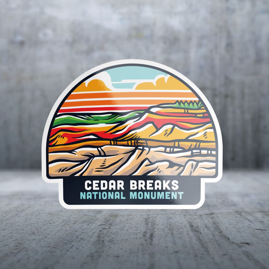 Sticker Pack | 17231 - Vibrant Color Flow - Cedar Breaks