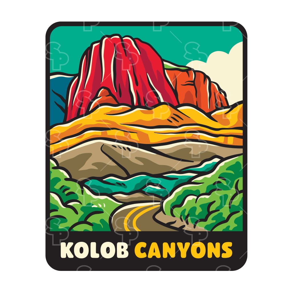 Sticker Pack | 17241 - Color Punch - Kolob Canyons