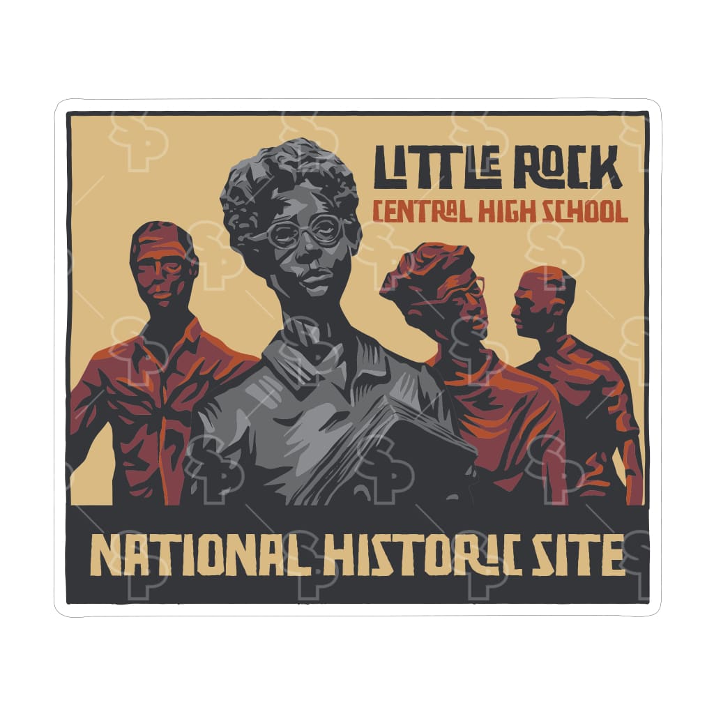 17459 - Linocut Statues