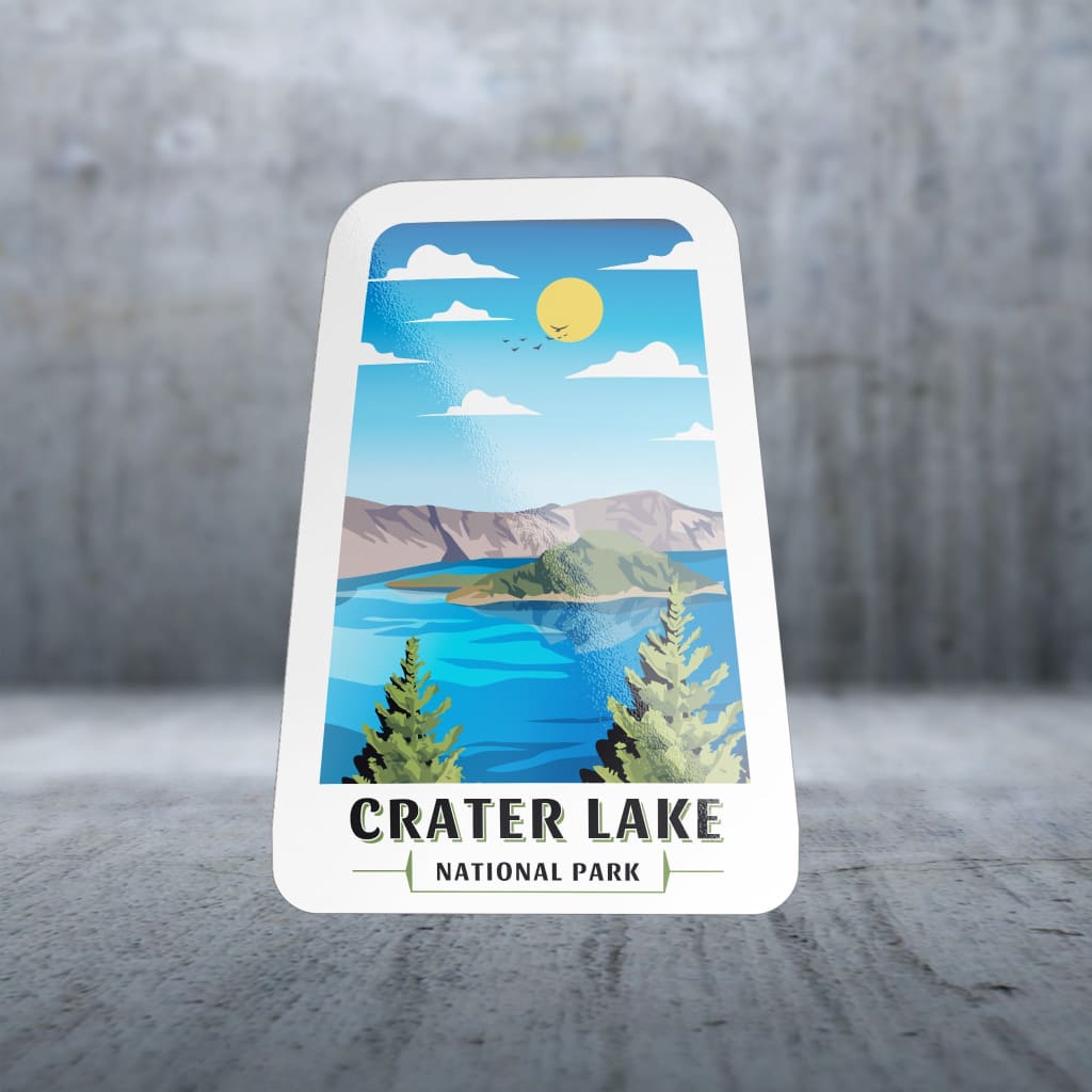 Lake Sticker Pack Sticker Pack | 17784 - One Fine Day - Crater Lake
