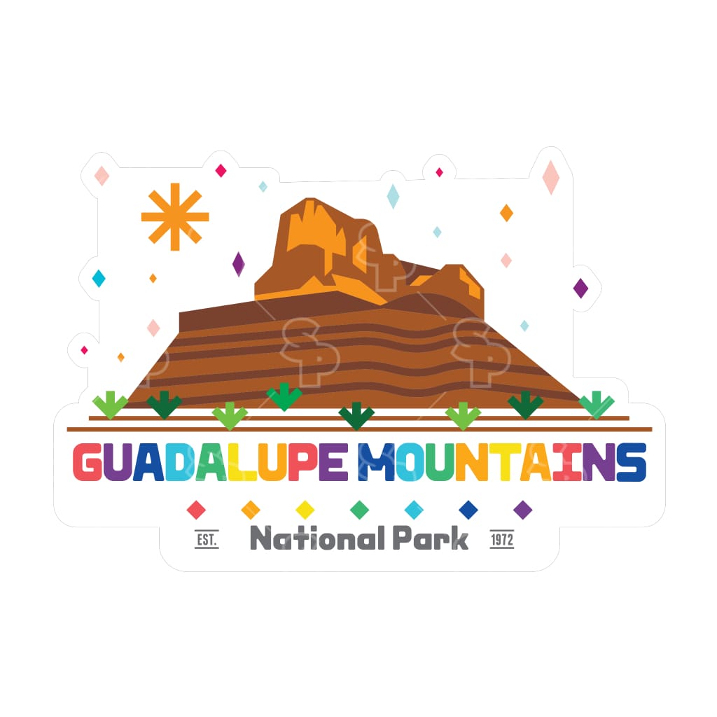 17859 - Color Icons - Guadalupe Mountains