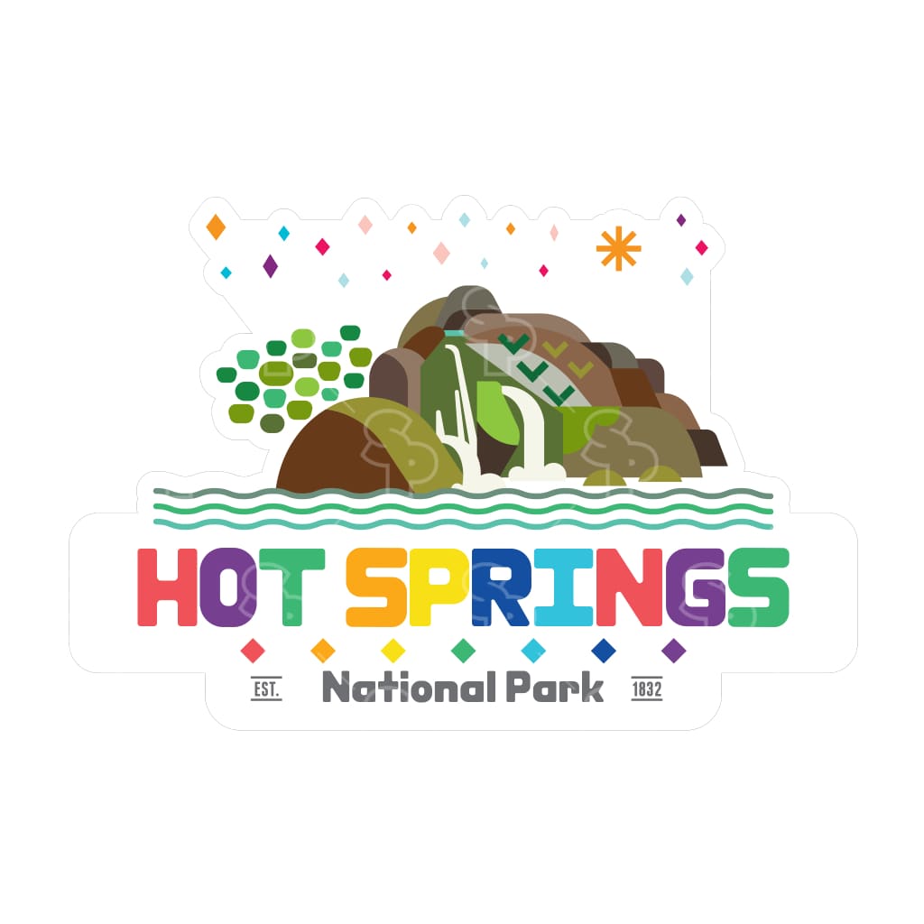 17862 - Color Icons - Hot Springs