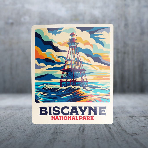 Sticker Pack | 18220 - Color Mixing - Biscayne - Fowey Rocks Lighthouse