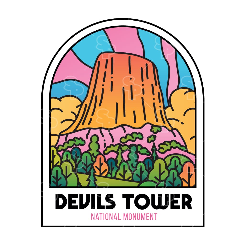 18439 - Bright Arc - Devils Tower