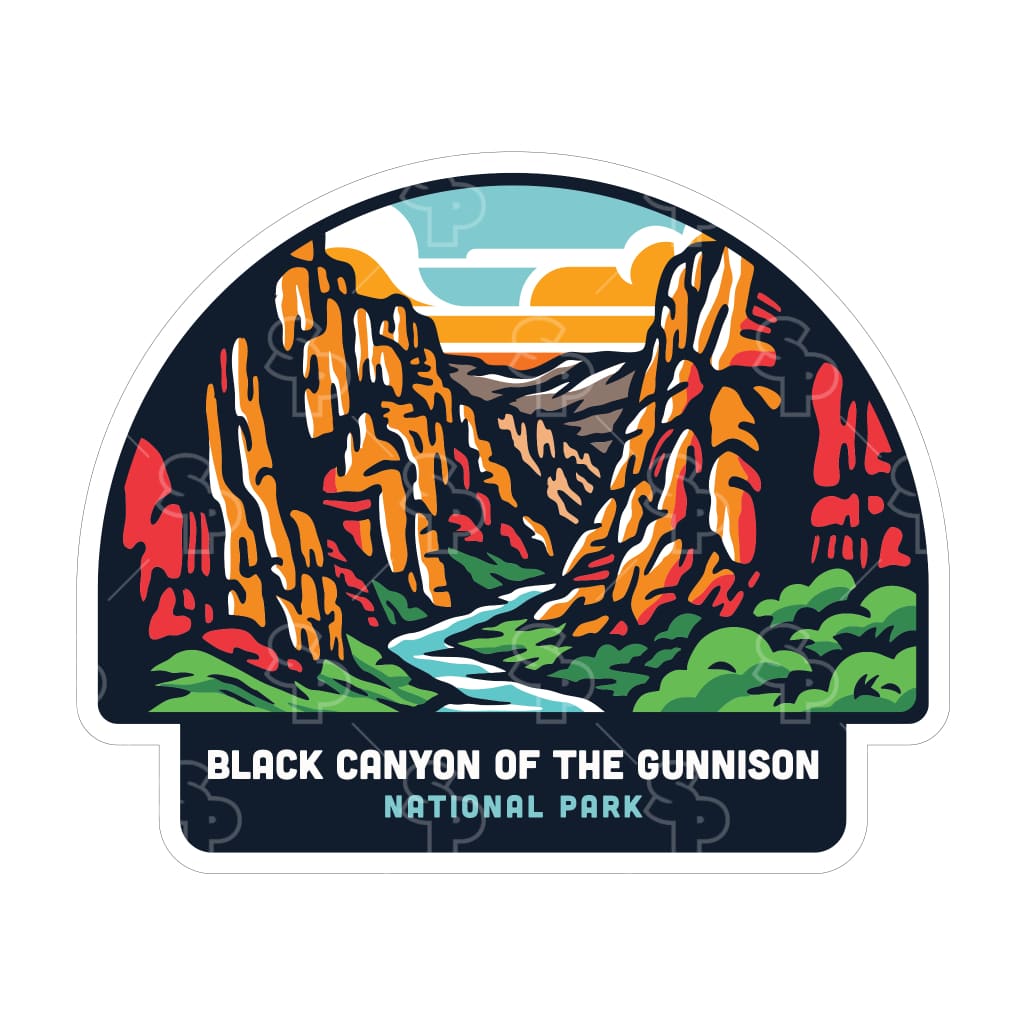 18666 - Rounded Shades - Black Canyon of the Gunnison