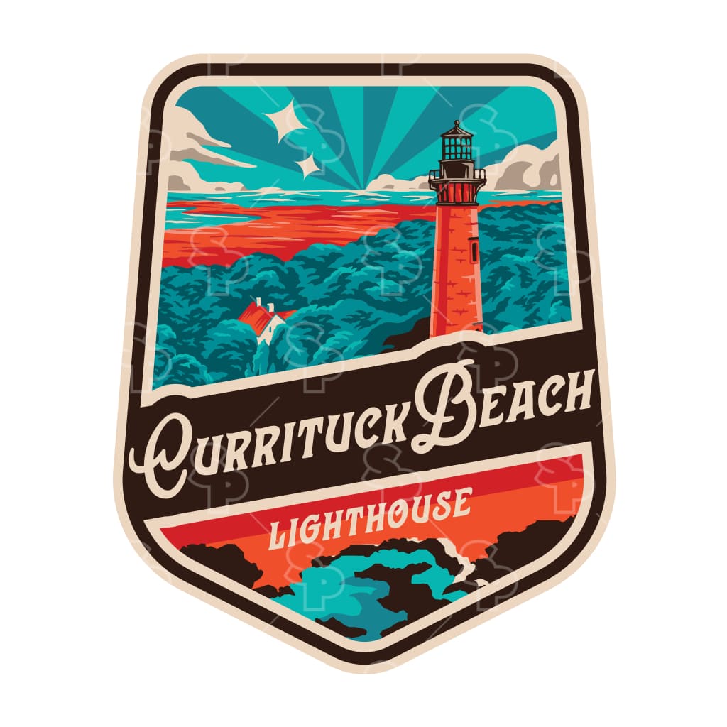 18918 - Deco Icons - Currituck Beach Lighthouse