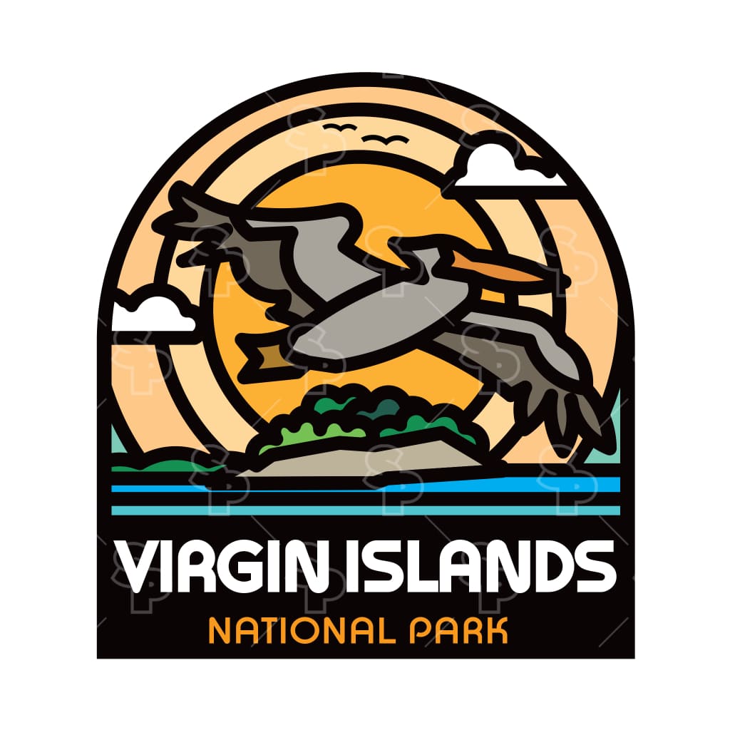 20009 - Rainbow Badge - Virgin Islands