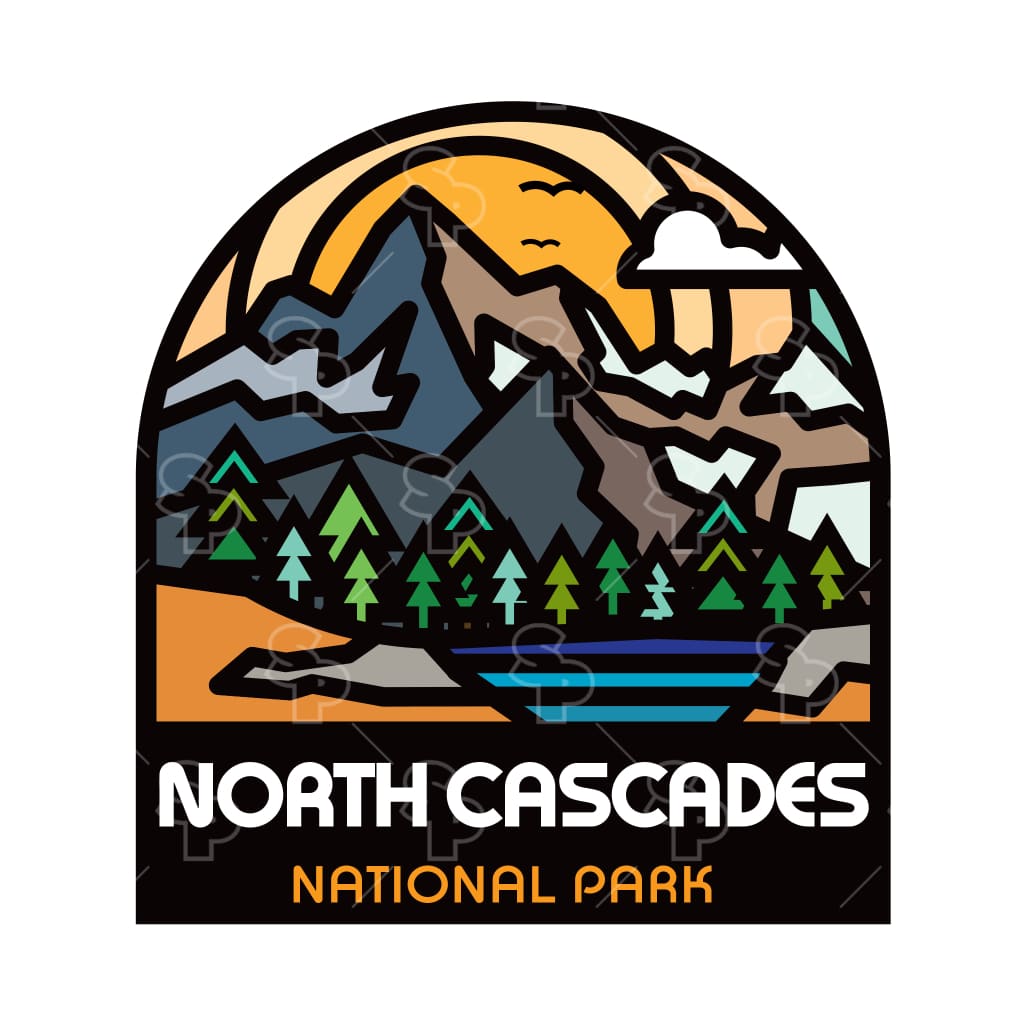 20023 - Rainbow Badge - North Cascades