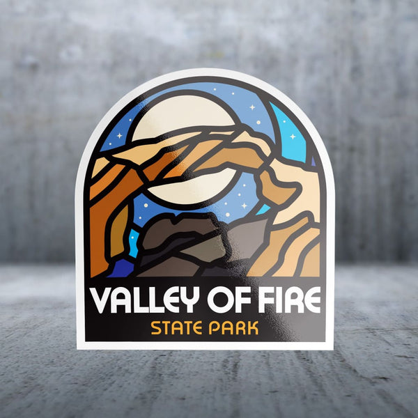 Sticker Overhand Sign Sticker Pack | 20230 - Moon Overhang- Valley of Fire