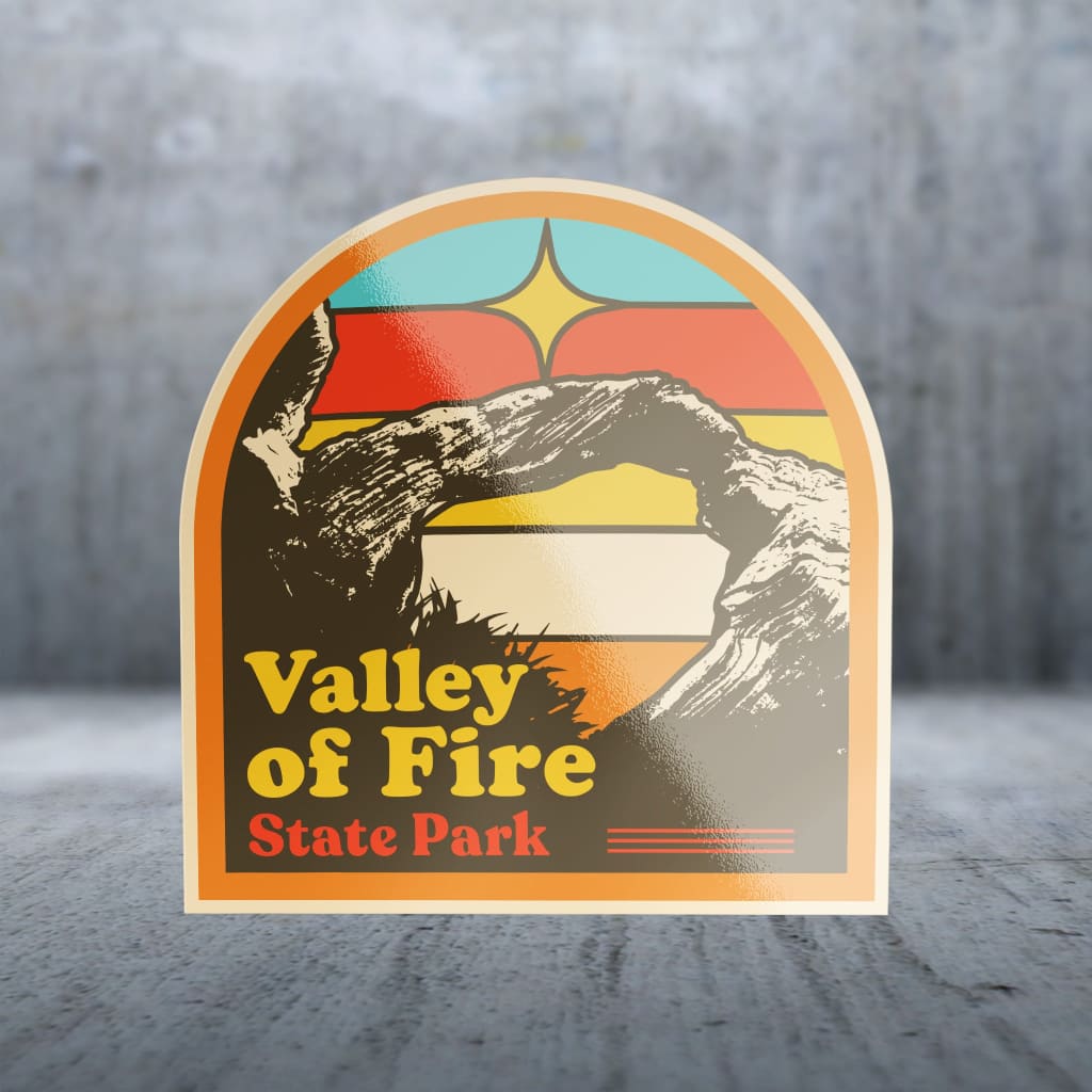 Sticker Overhand Sign Sticker Pack | 20251 - Overhang Sparkle - Valley of Fire