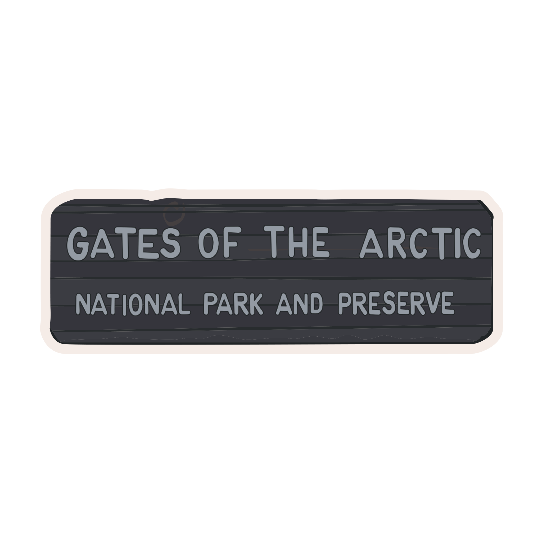 20333 - Park Sign - Gates of the Arctic