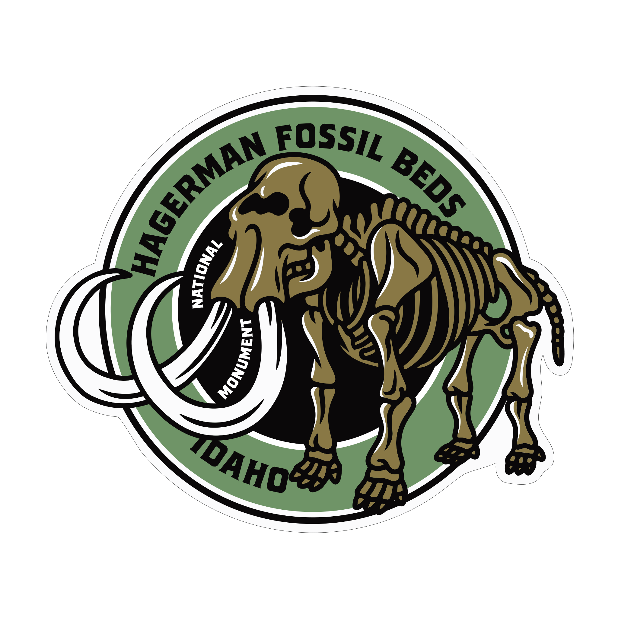 20401 - Woolly Mammoth - Hagerman Fossil Beds National