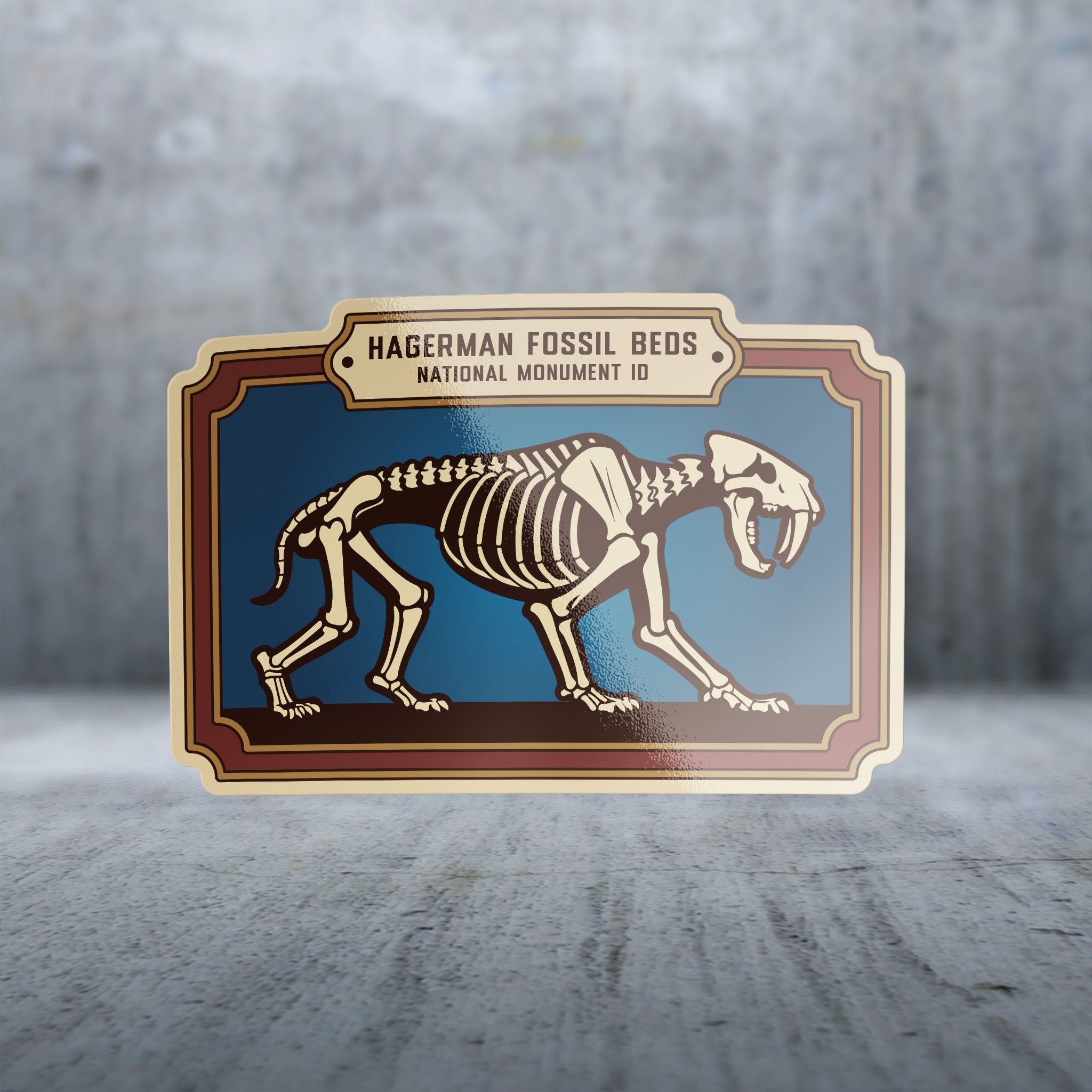 20409 - Sabertooth Frame - Hagerman Fossil Beds National Monument