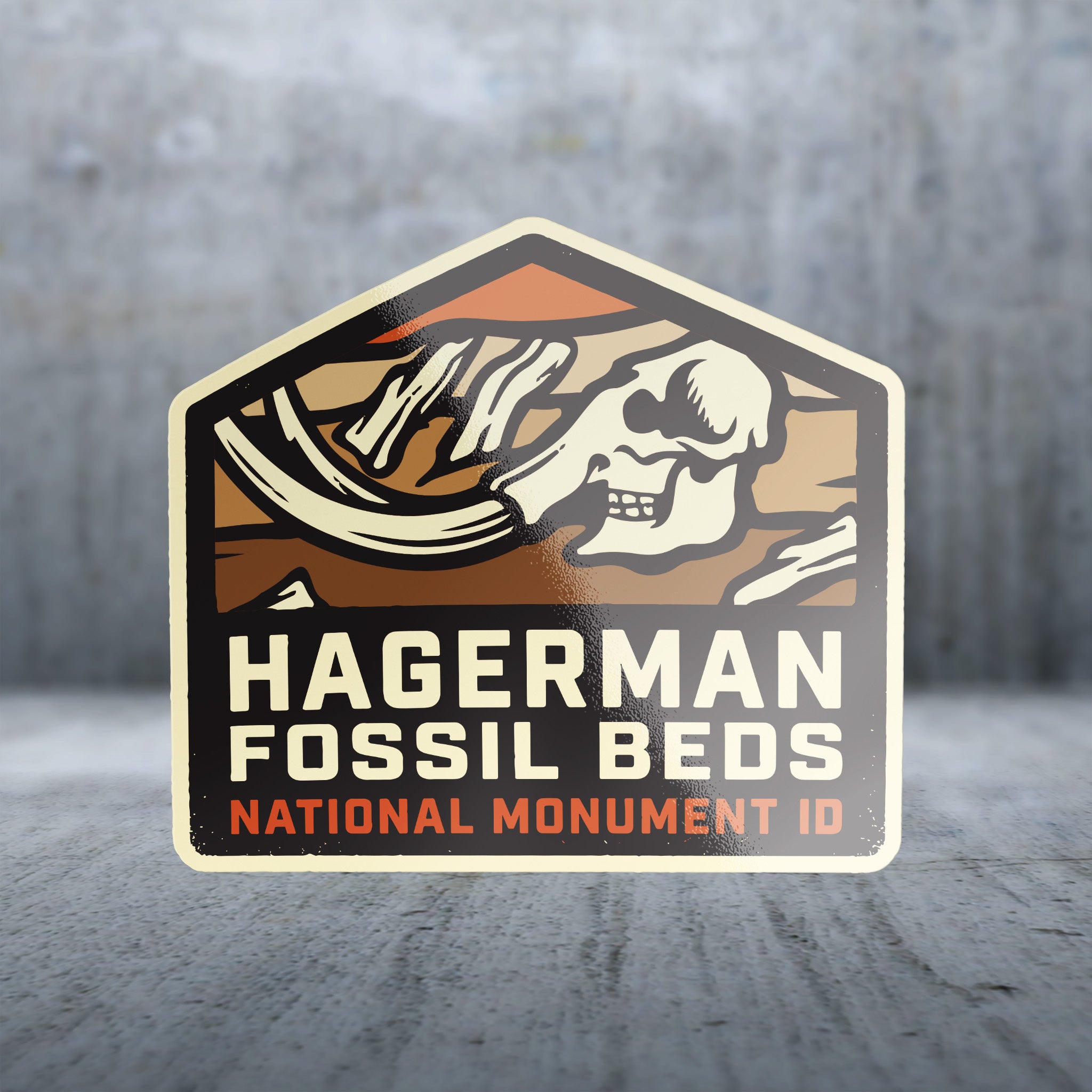 20410 - Woolly Mammoth Bold - Hagerman Fossil Beds National Monument