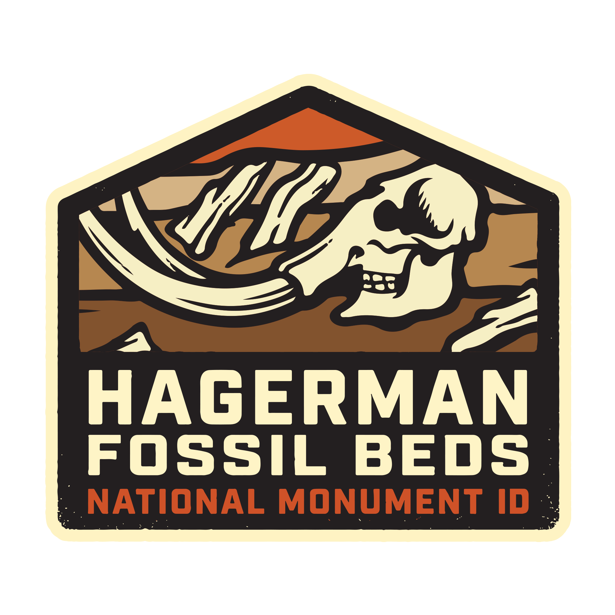 20410 - Woolly Mammoth Bold - Hagerman Fossil Beds National Monument