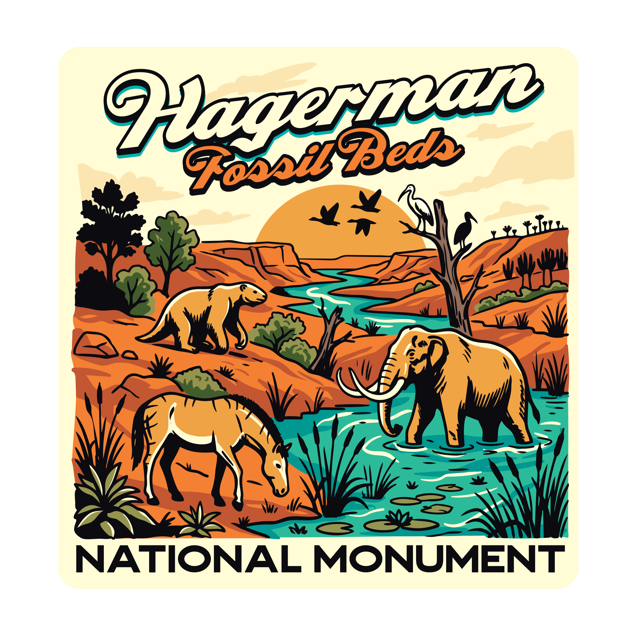 20415 - Animal Storybook - Hagerman Fossil Beds National Monument