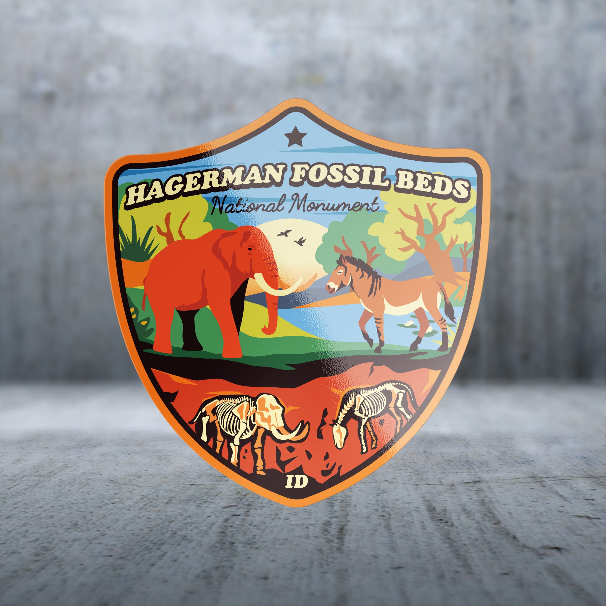 20416 - Animal Shield - Hagerman Fossil Beds National Monument