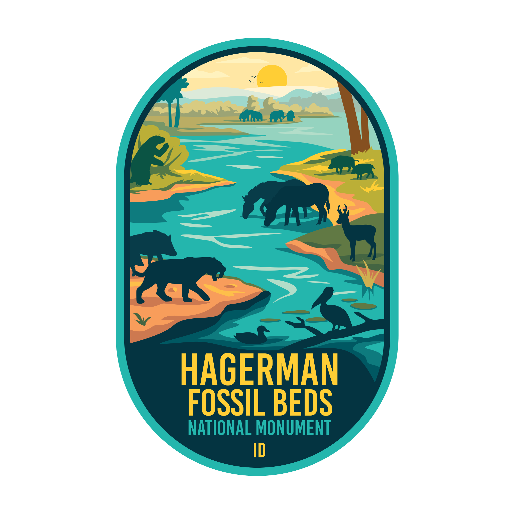20418 - Watering Hole - Hagerman Fossil Beds National Monument
