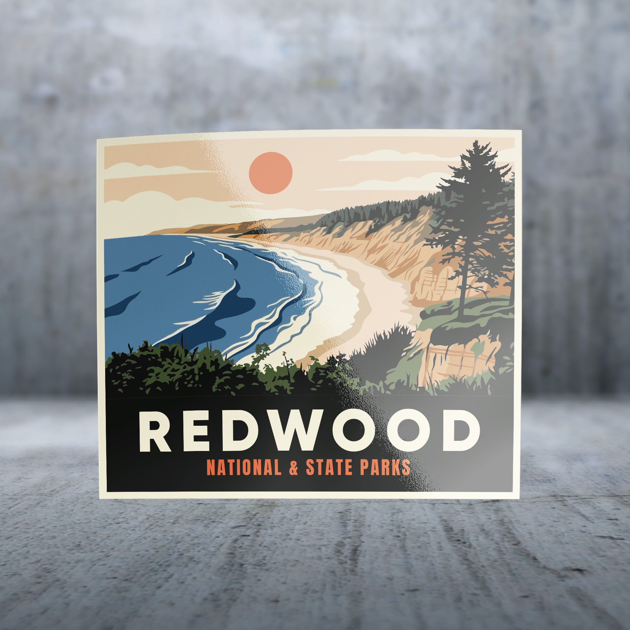 20424 - Sunset Sky - Redwood National and State Parks