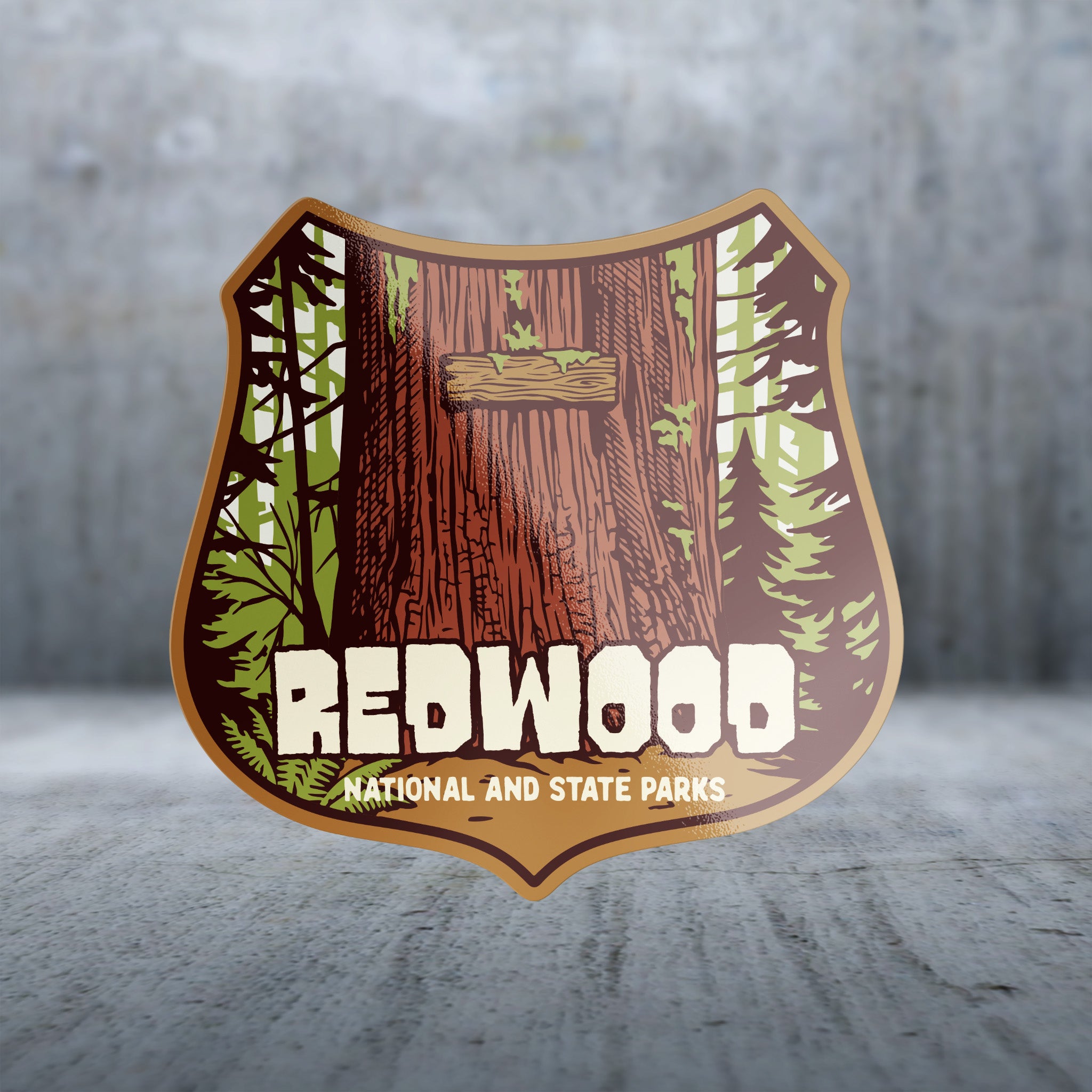 20429 - Trunk Sign - Redwood National and State Parks