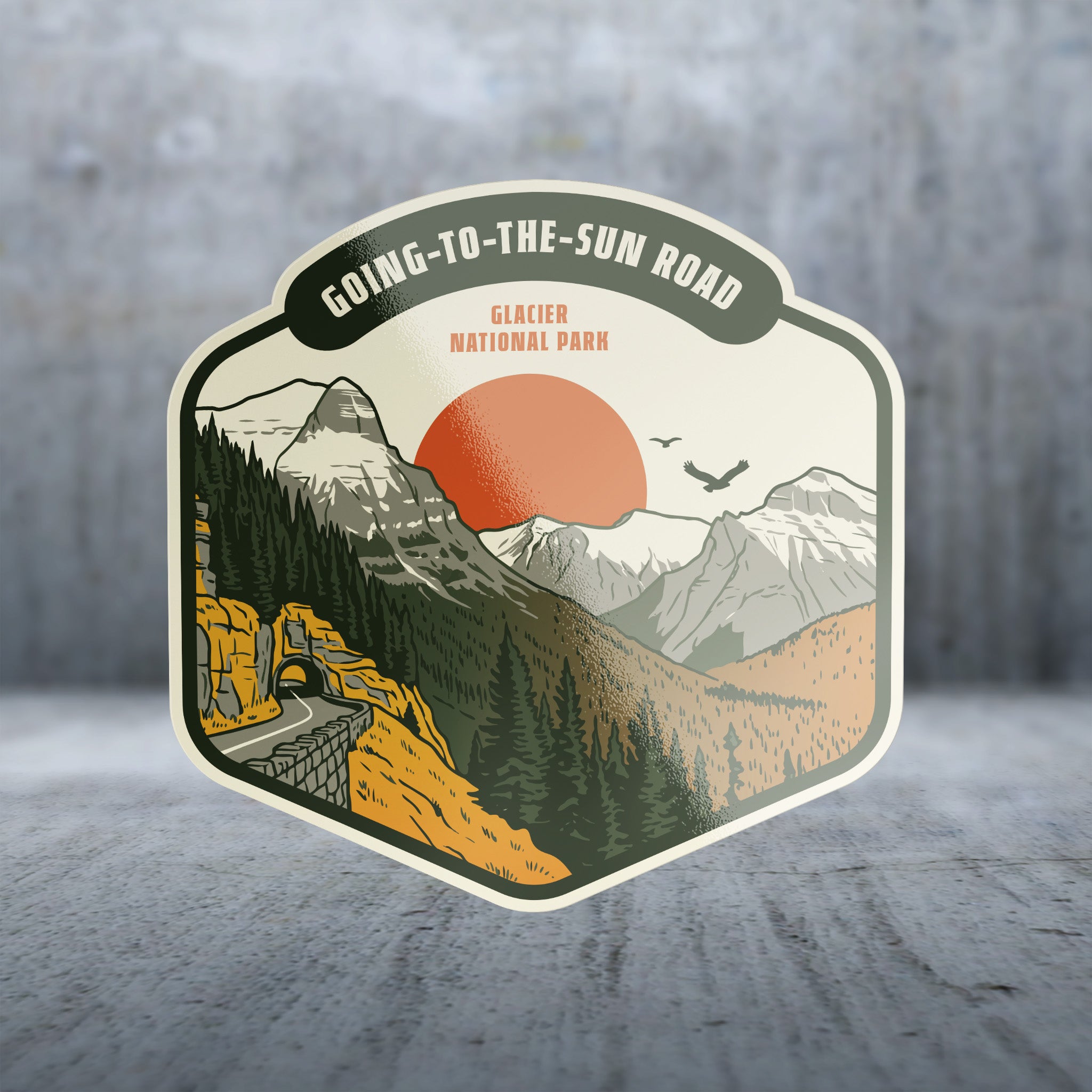 20437 - Vintage Hex - Glacier National Park Conservancy