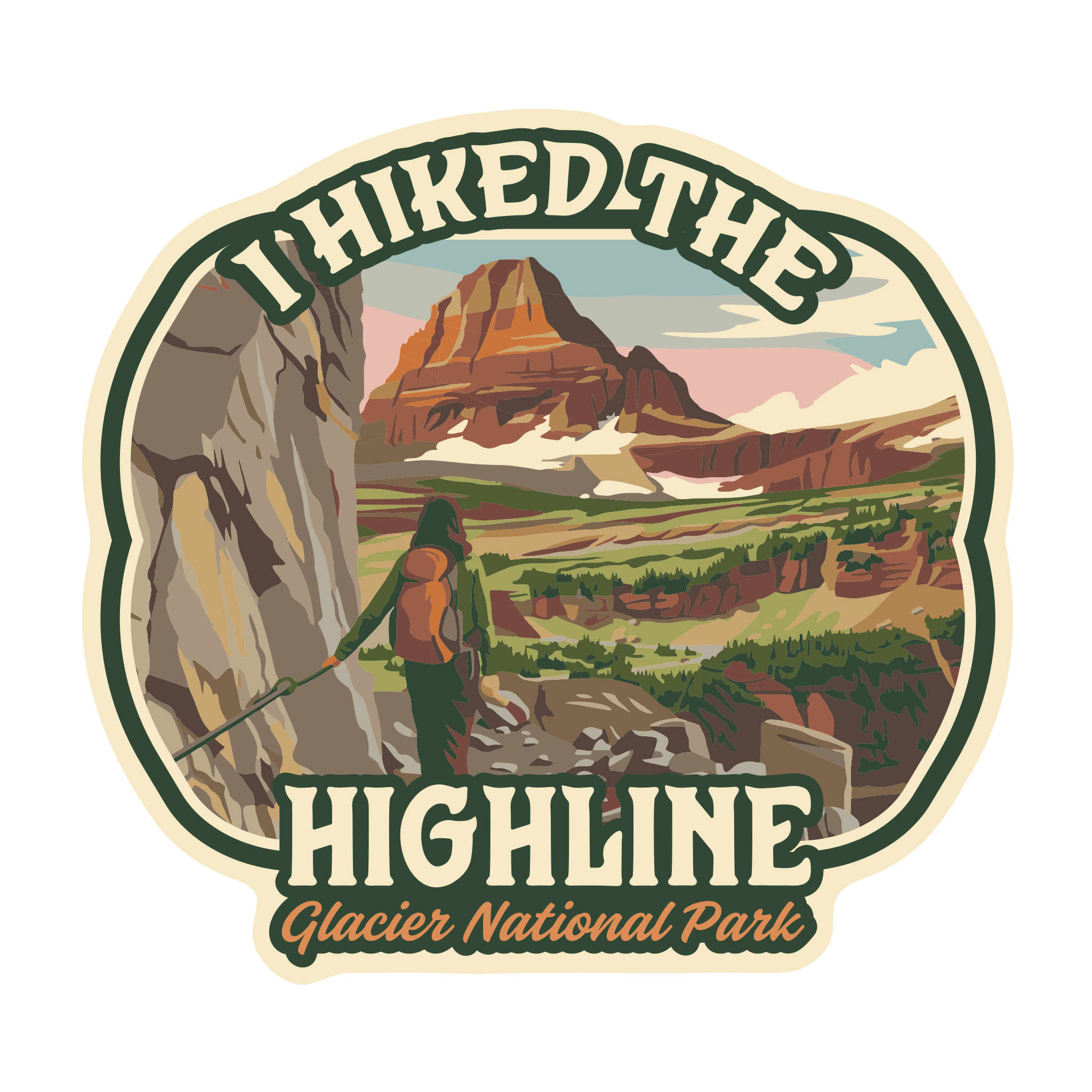 20445 - Colorful Hike Highline - Glacier National Park Conservancy
