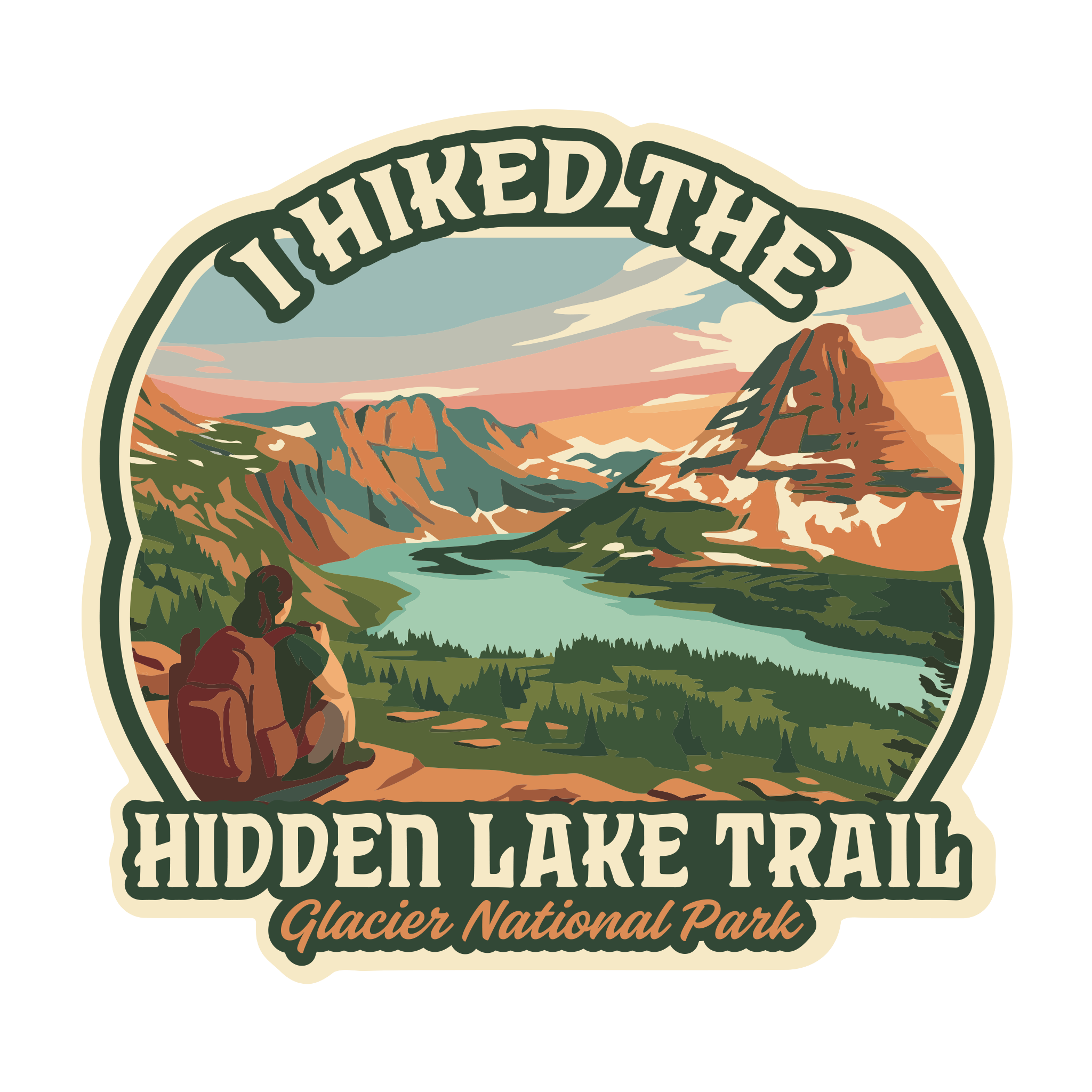20446 - Colorful Hike Hidden Lake Trail - Glacier National Park Conservancy
