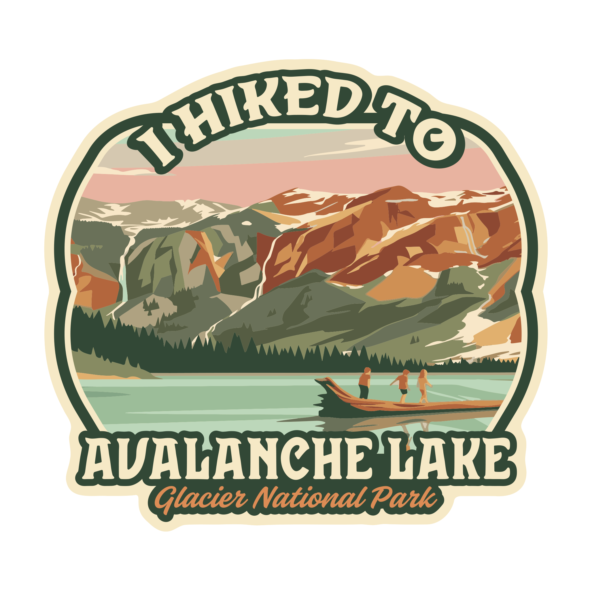 20447 - Colorful Hike Avalanche Lake - Glacier National Park Conservancy