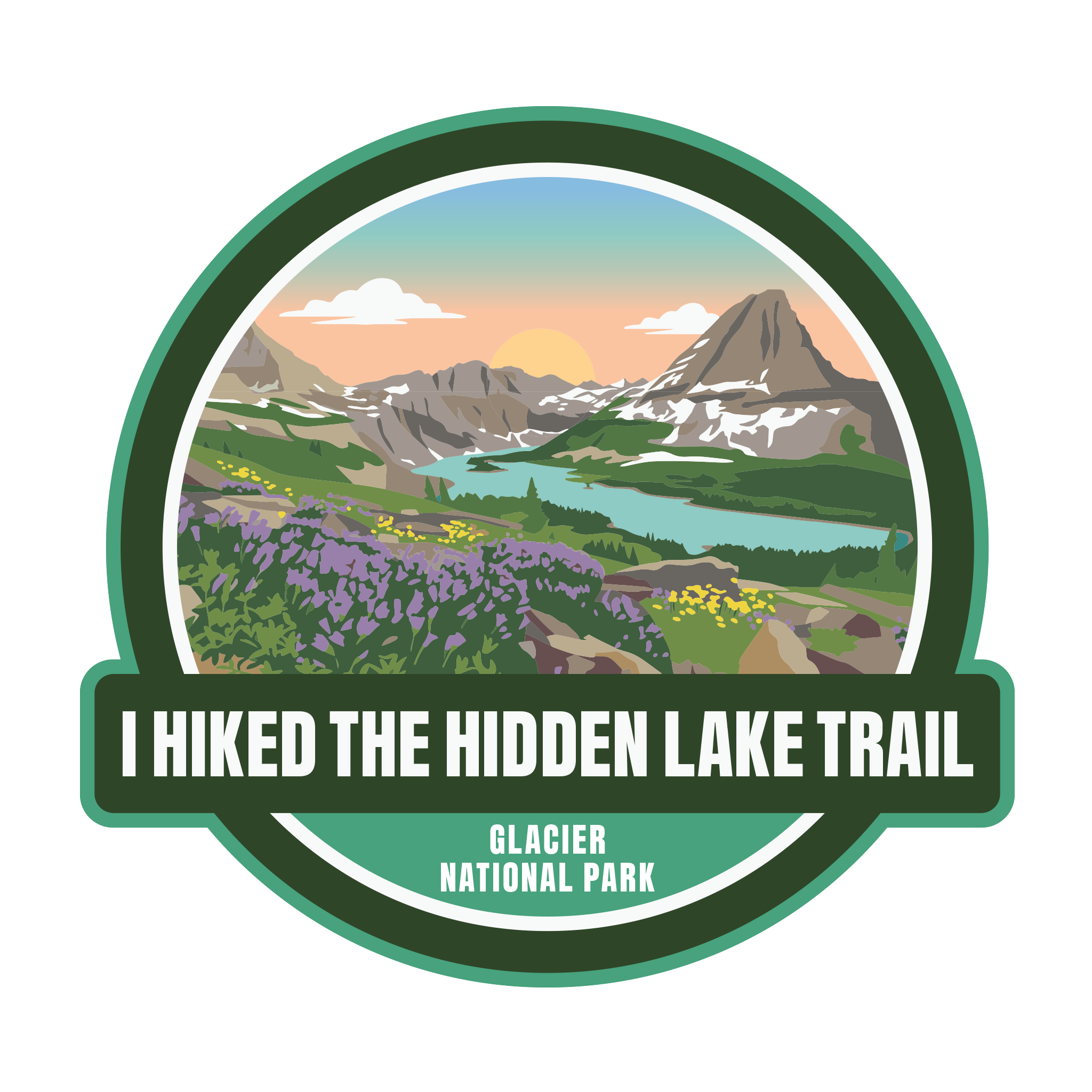 20449 - Green Hike Hidden Lake Trail - Glacier National Park Conservancy
