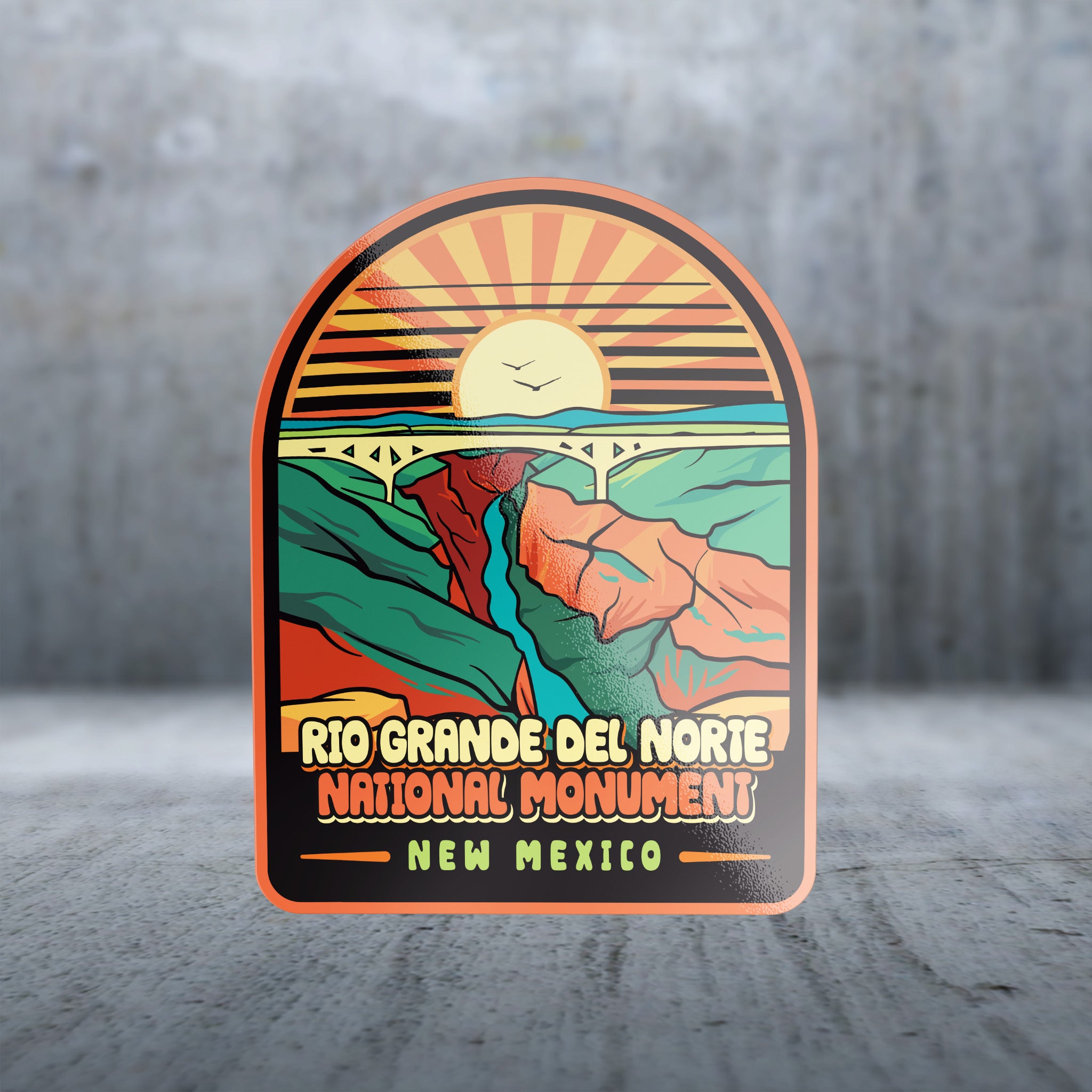 20453 - Retro Mesa Glow - Rio Grande Del Norte