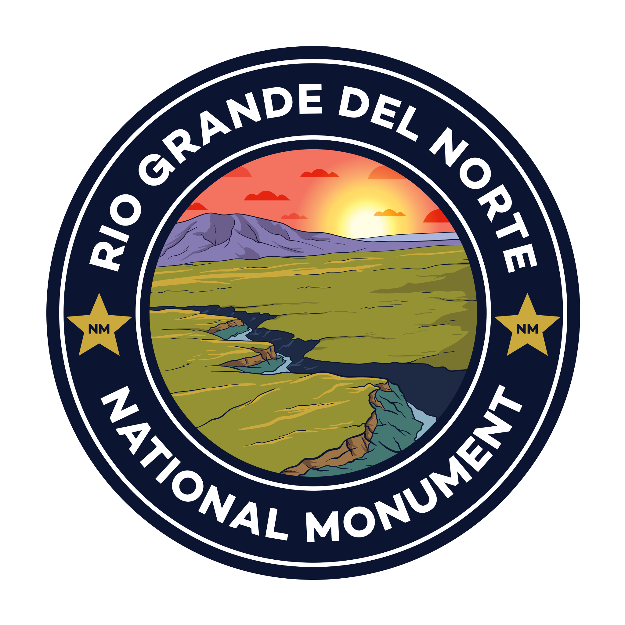 20458 - Monument Twilight - Rio Grande Del Norte