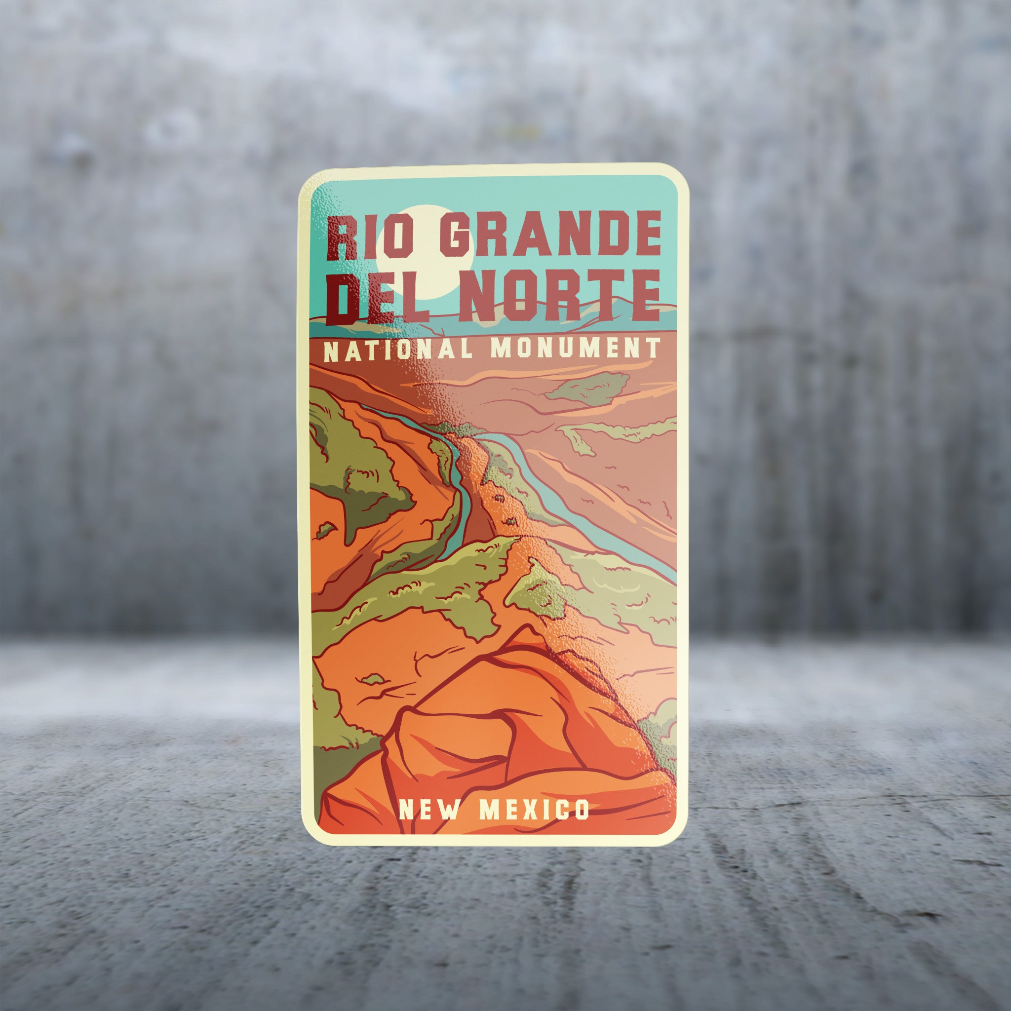 20495 - Rio Grande del Norte National Monument - Yellow Pastel