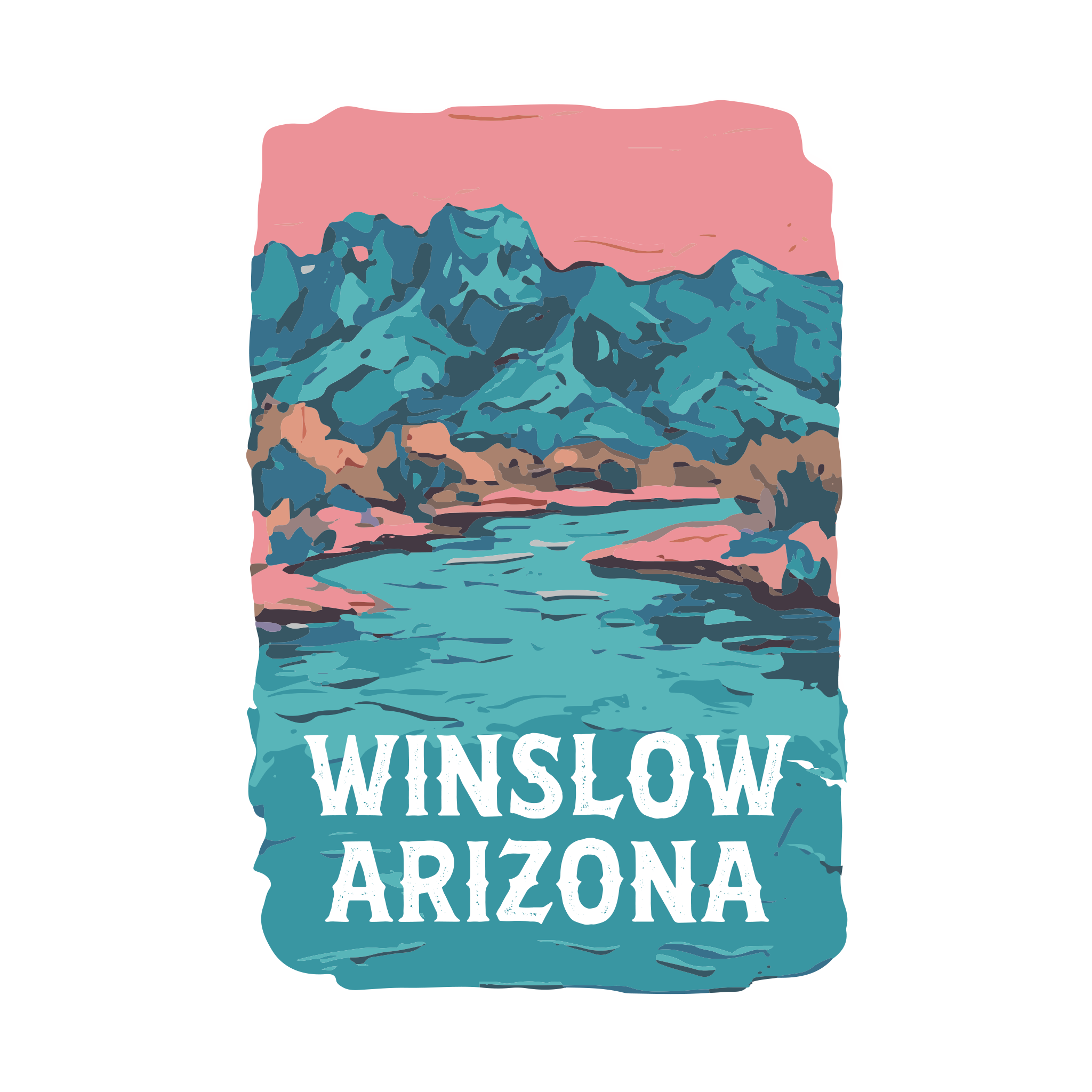 20527 - Arizona Collection - Winslow Watercolor