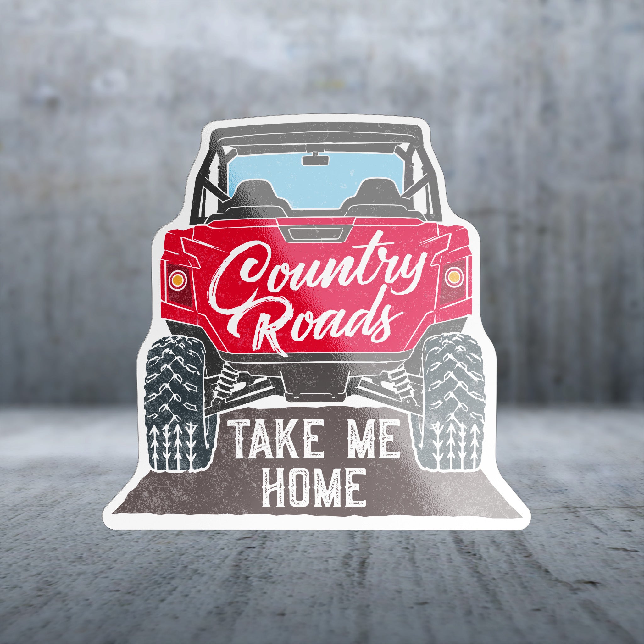 20542 - Sayings - Country Roads - Side By Side