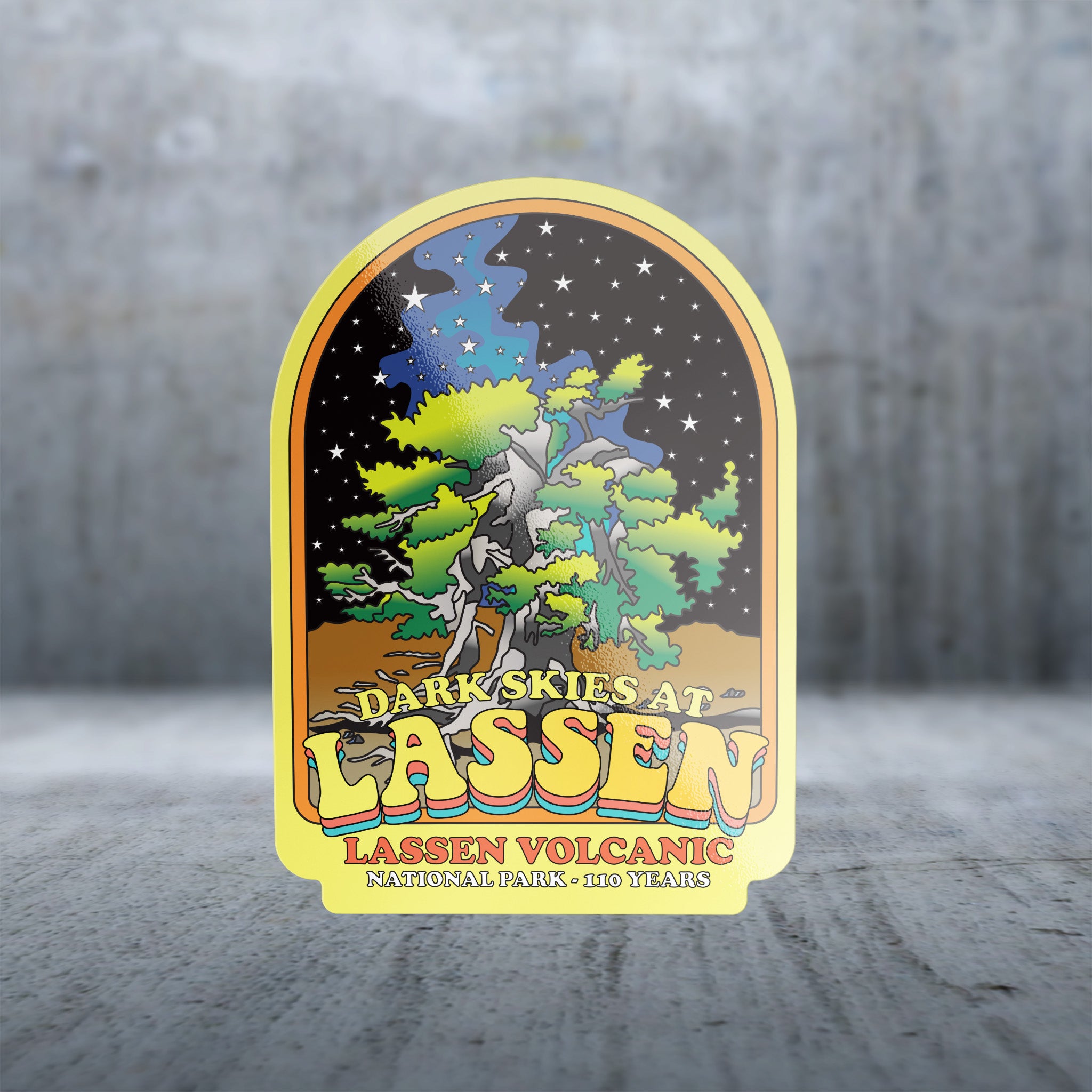 20551 - Pastel Sunset - Lassen Volcanic - Night Sky