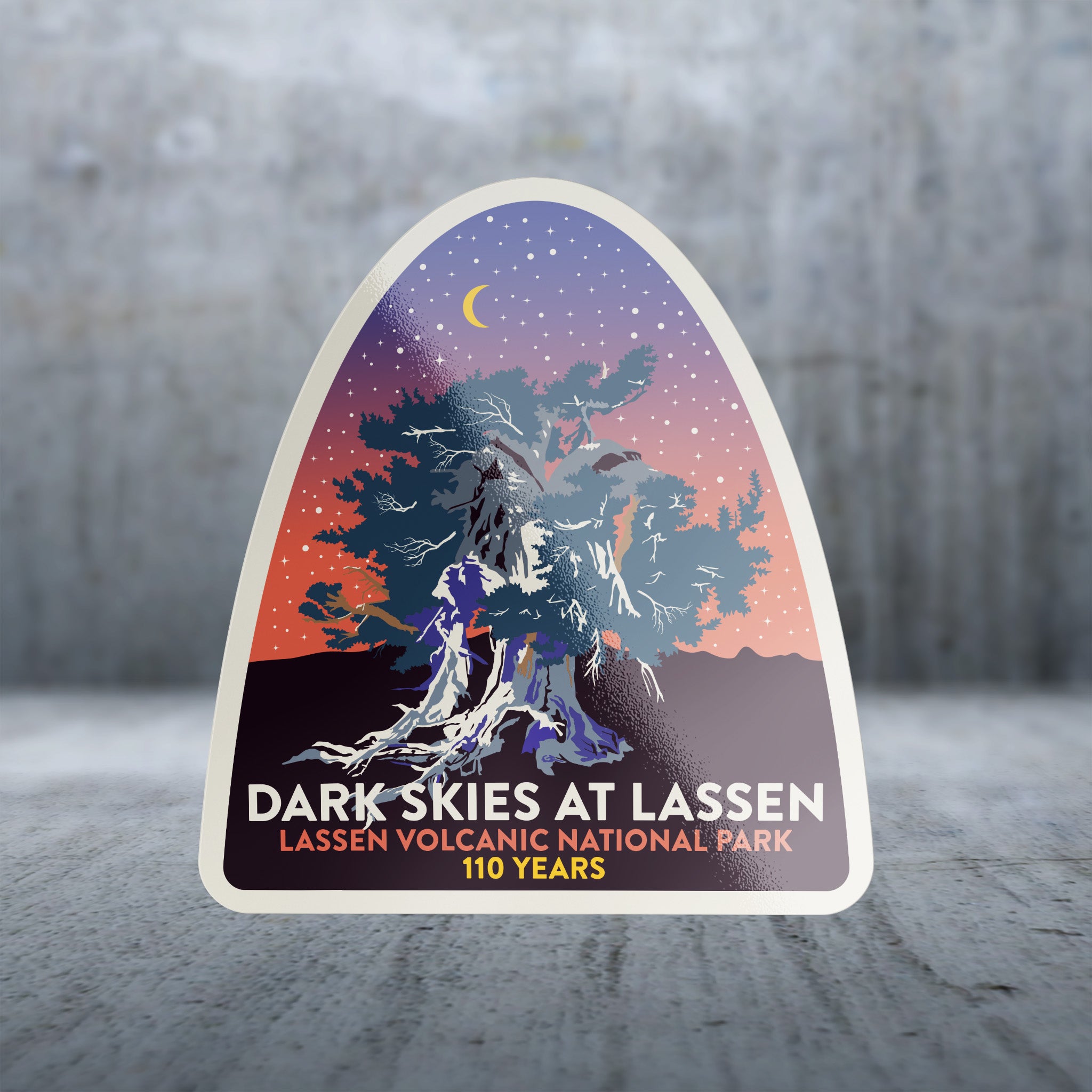 20553 - Fluid Night Sky - Lassen Volcanic - Night Sky
