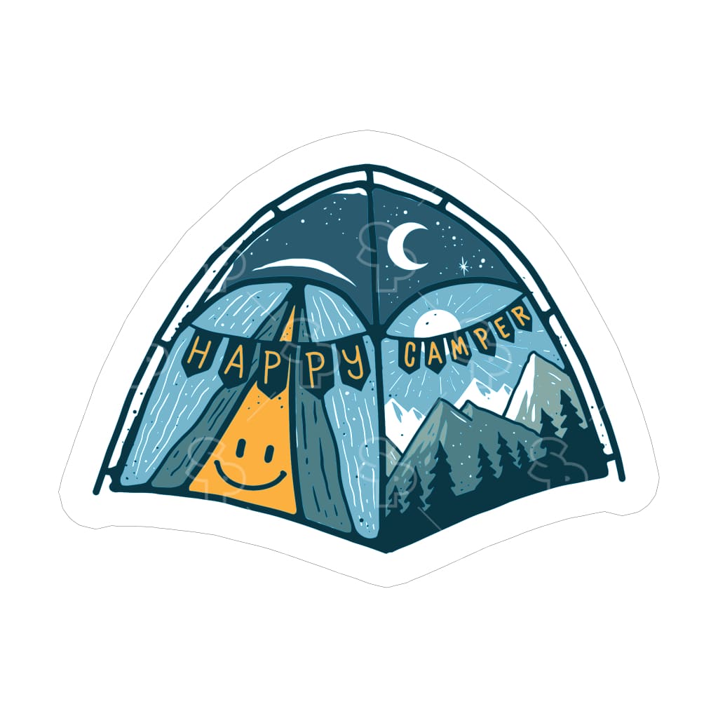 2056 - Camping Vibes Happy Camper