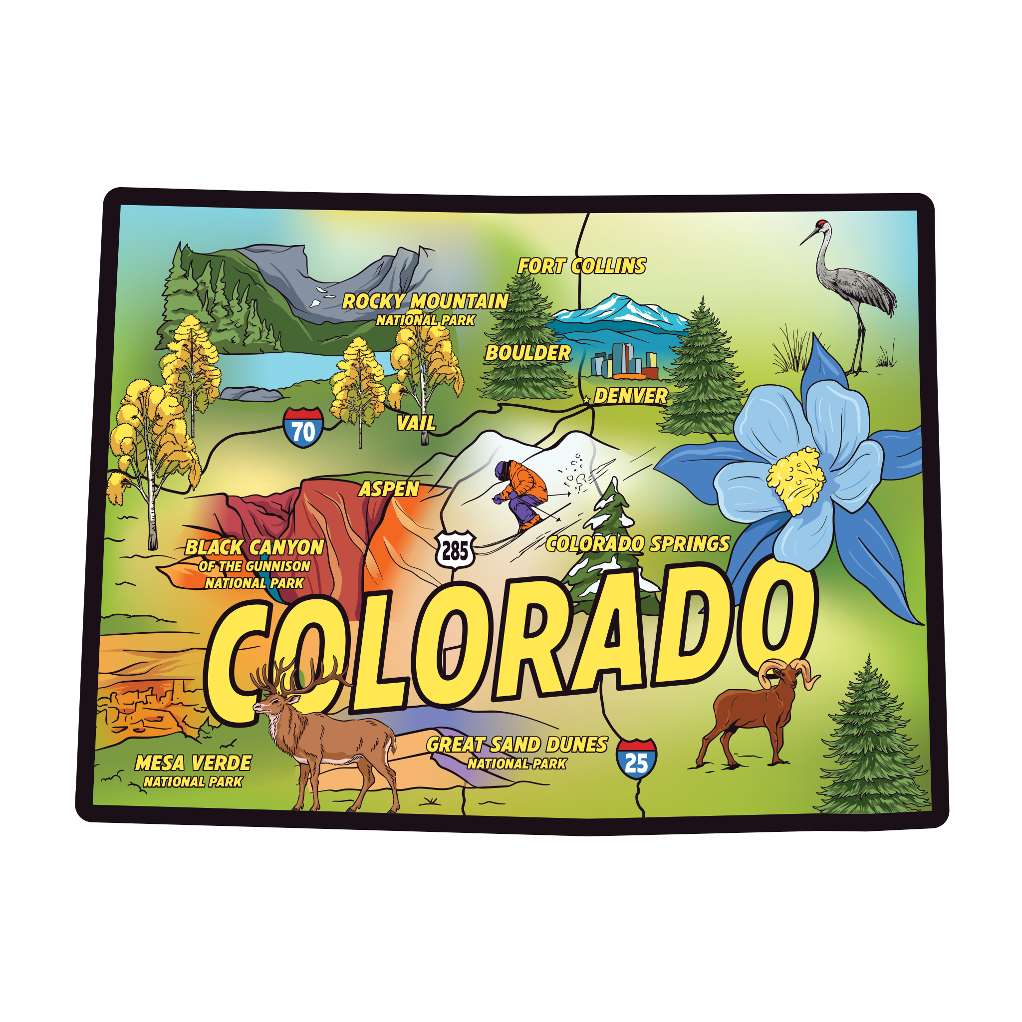 20630 - State Icons - Colorado