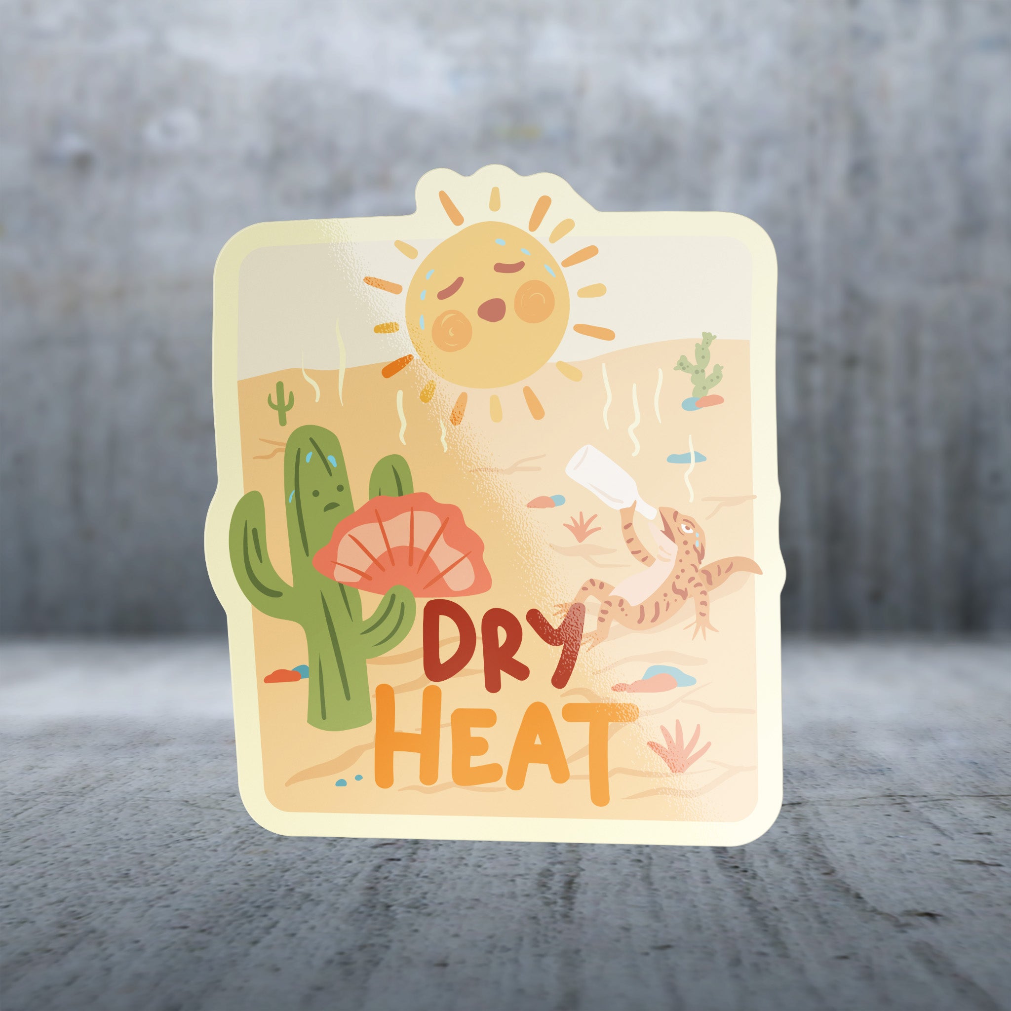 20673 - Cartoon No Outlines - Desert Dry Heat
