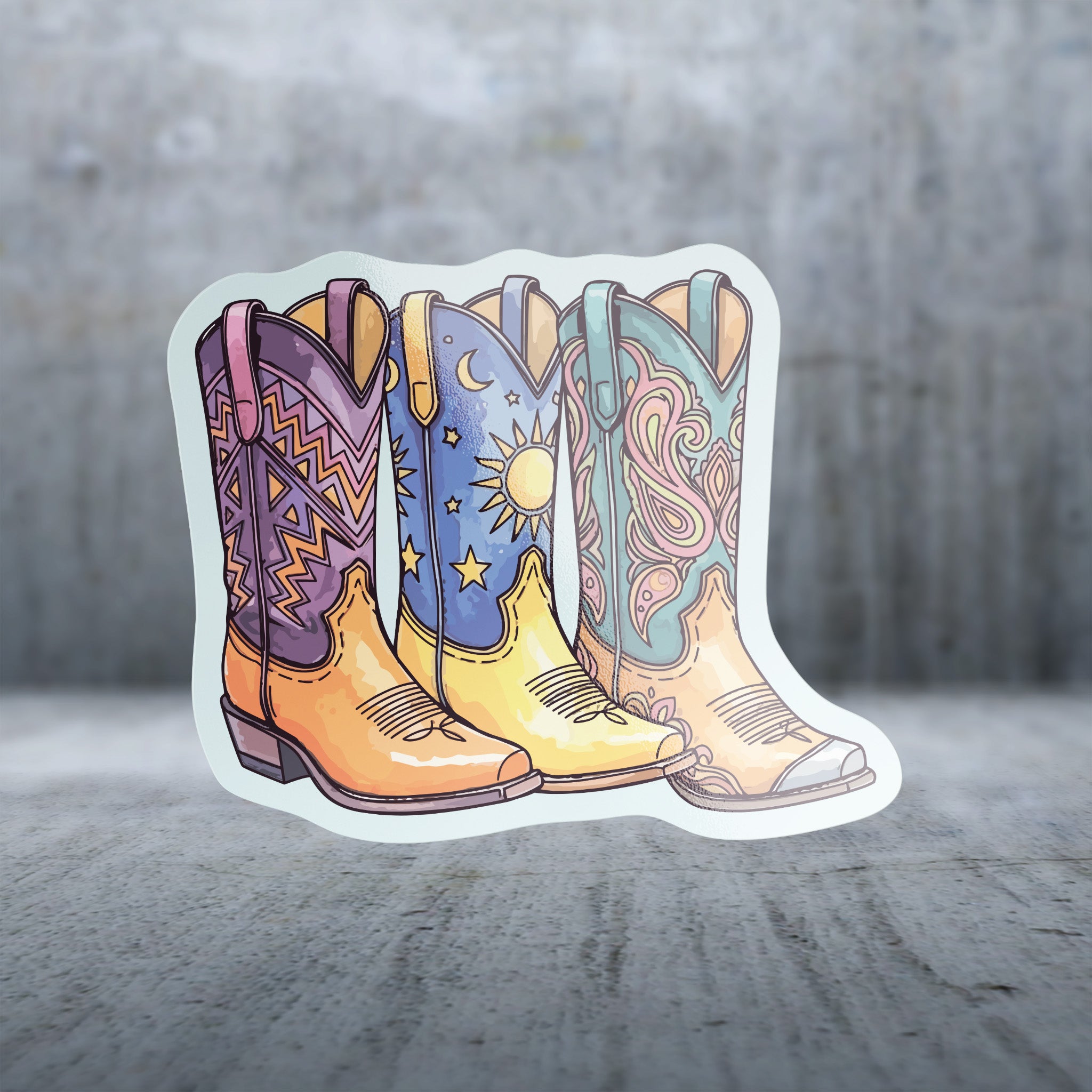 20696 - Color Variations - Cowboy Cowgirl Boots