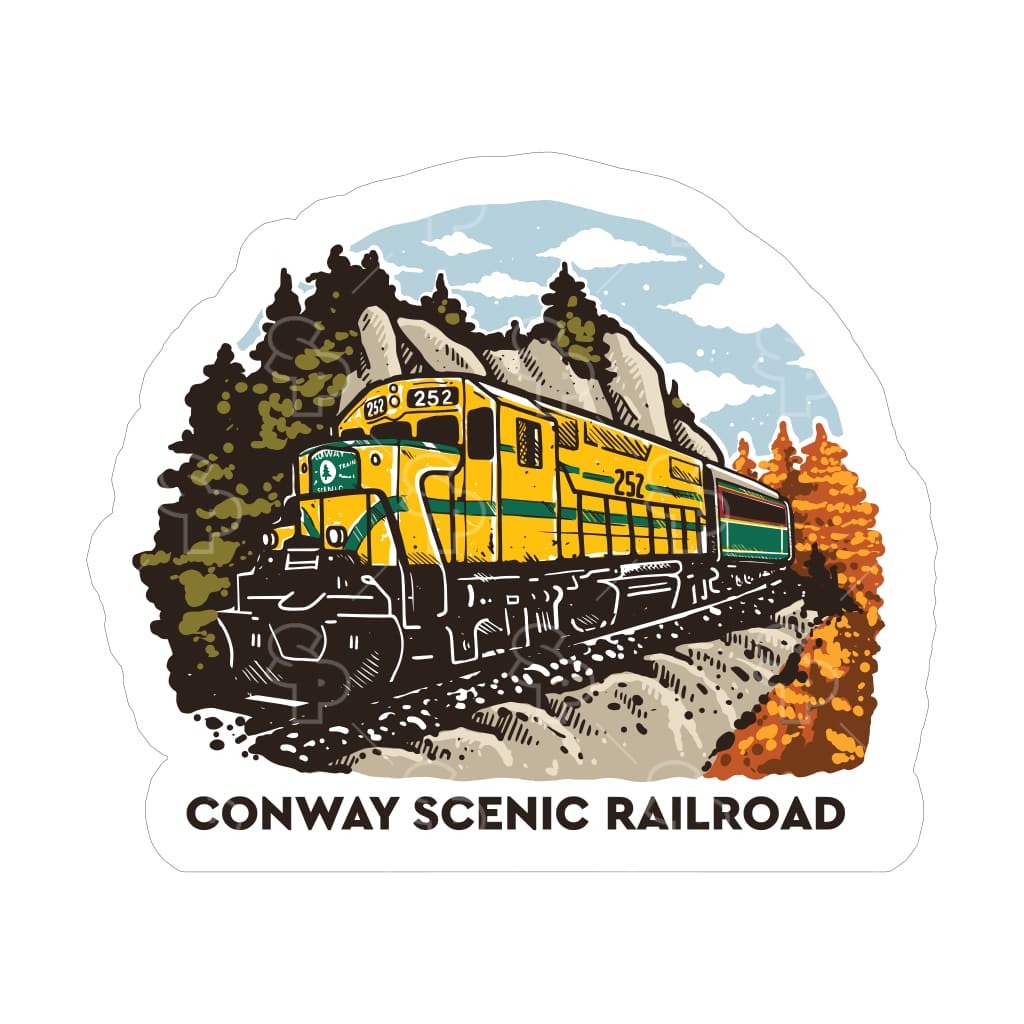 2401 - Railroad Yellow Notch Train Cliff