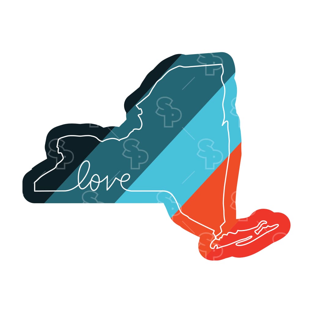 2435 - State Love Colors New York
