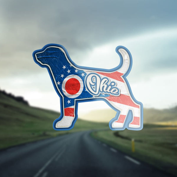Sticker Pack | 2674 - Dogs in States - Ohio